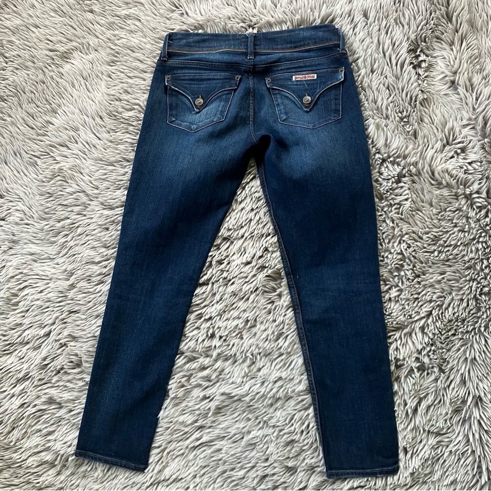 Hudson-size 26-Jeans Dark Blue Skinny Denim
